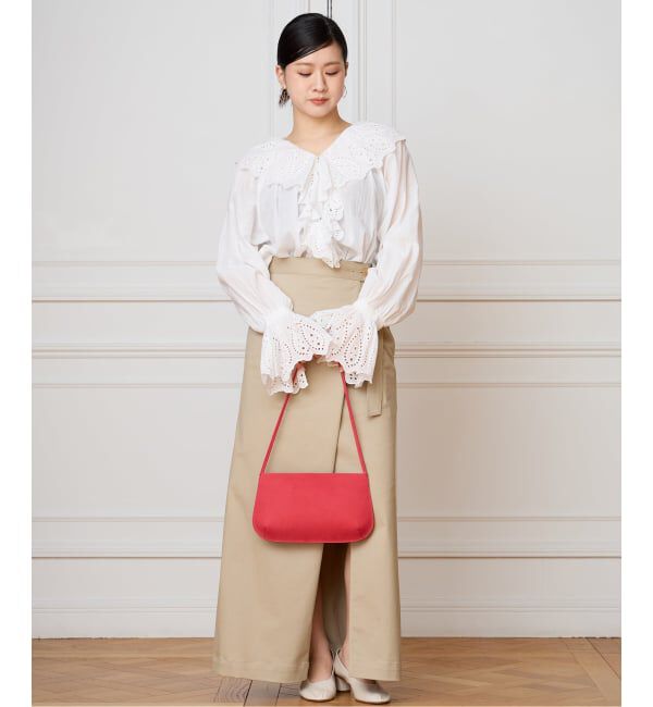 IENA LA BOUCLE「IENA LA BOUCLE シアーフリルブラウス」|シャツ・ブラウス|