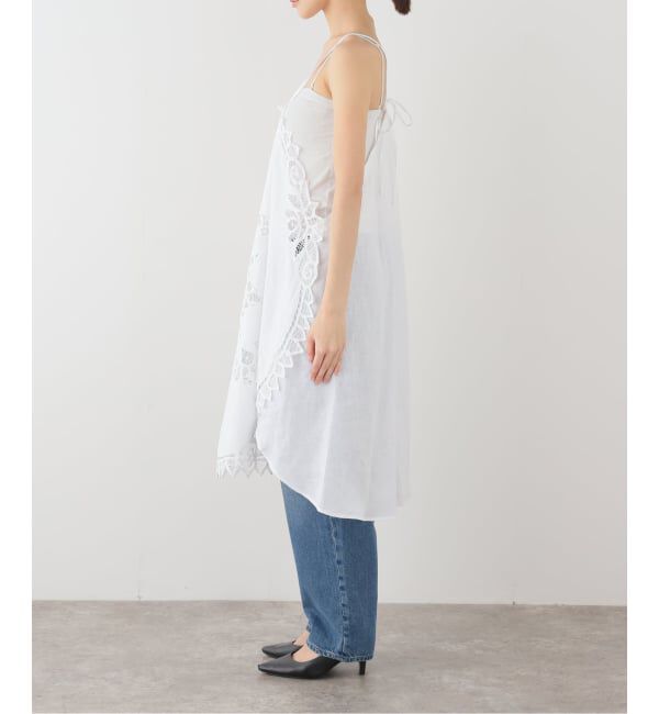 IENA LA BOUCLE「HERITER/エリテ  circular batte parts キャミソール H0-00-3028」|ワンピース|