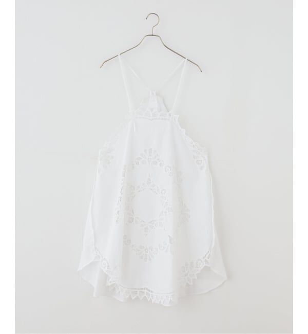 IENA LA BOUCLE「HERITER/エリテ  circular batte parts キャミソール H0-00-3028」|ワンピース|