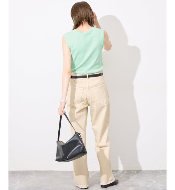 SLOBE IENA「《シリーズあり/12色展開》1dozen 汗染み防止Vネックノースリ」|Tシャツ・カットソー|