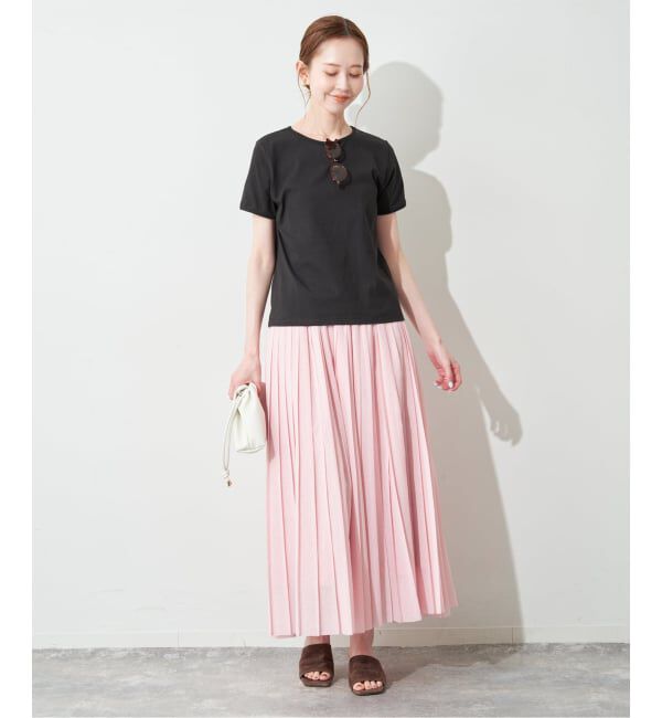 SLOBE IENA「《シリーズあり/12色展開》1dozen コンパクトリンガーTEE」|Tシャツ・カットソー|