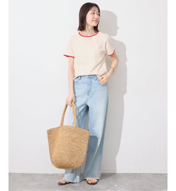 SLOBE IENA「《シリーズあり/12色展開》1dozen コンパクトリンガーTEE」|Tシャツ・カットソー|