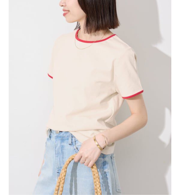 SLOBE IENA「《シリーズあり/12色展開》1dozen コンパクトリンガーTEE」|Tシャツ・カットソー|