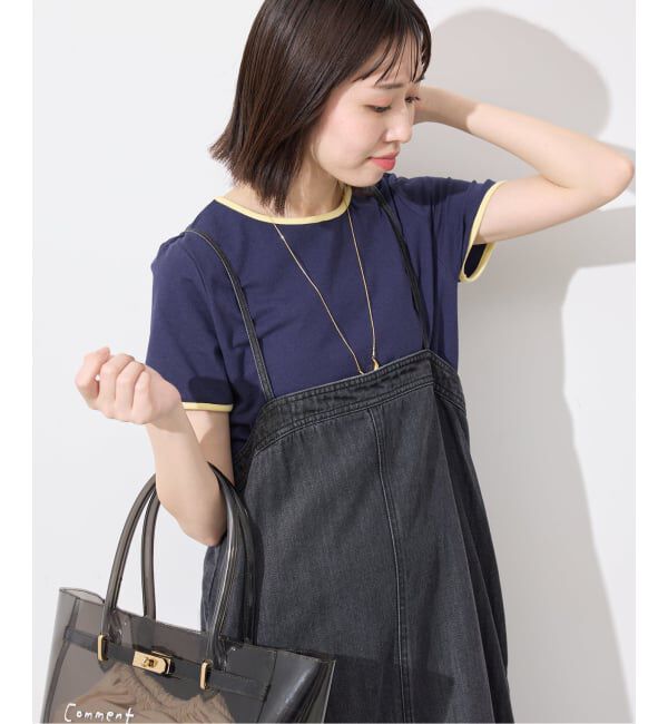 SLOBE IENA「《シリーズあり/12色展開》1dozen コンパクトリンガーTEE」|Tシャツ・カットソー|