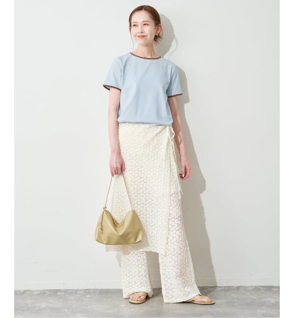 SLOBE IENA「《シリーズあり/12色展開》1dozen コンパクトリンガーTEE」|Tシャツ・カットソー|