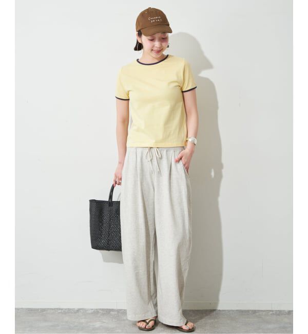 SLOBE IENA「《シリーズあり/12色展開》1dozen コンパクトリンガーTEE」|Tシャツ・カットソー|