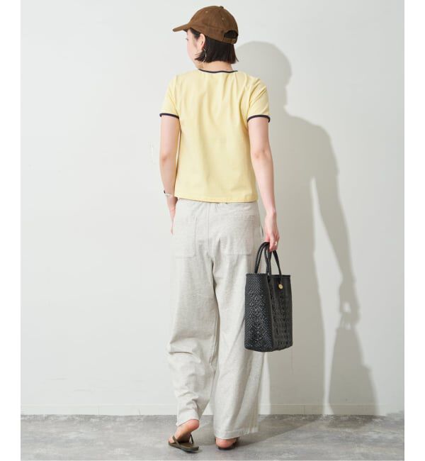 SLOBE IENA「《シリーズあり/12色展開》1dozen コンパクトリンガーTEE」|Tシャツ・カットソー|