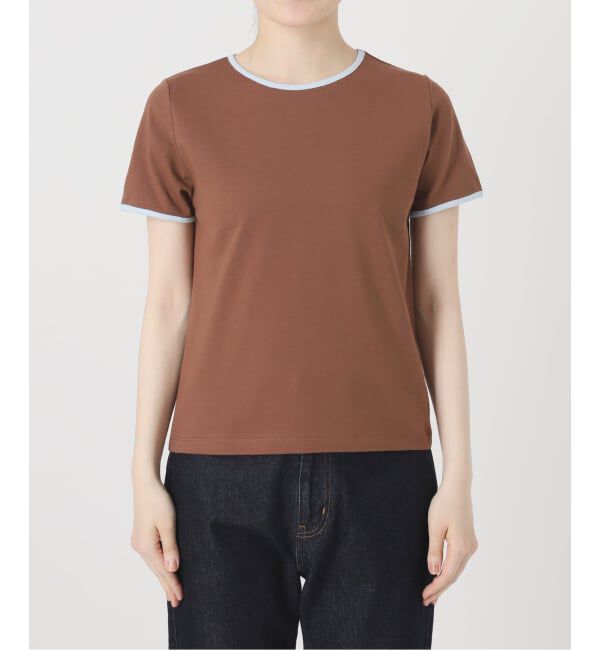 SLOBE IENA「《シリーズあり/12色展開》1dozen コンパクトリンガーTEE」|Tシャツ・カットソー|