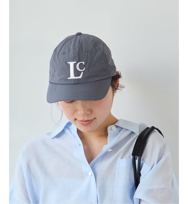 U by SPICK&SPAN「LOW CLASSIC Lc / ロウ クラシック エルシー NYLON Lc CAP」|キャップ・キャスケット|ブラック A