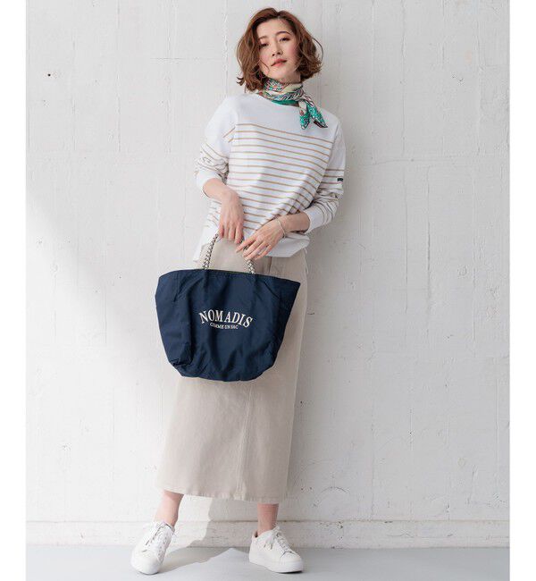23区「【Oggi4月号掲載/洗える】Armor-lux パネルボーダー カットソー」|Tシャツ・カットソー|
