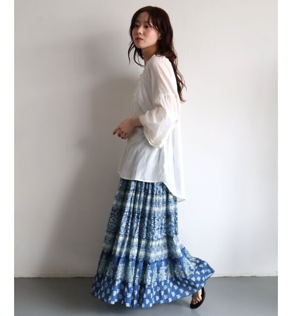 Fanaka別注パネル切り替えスカート｜ルミネのファッション通販