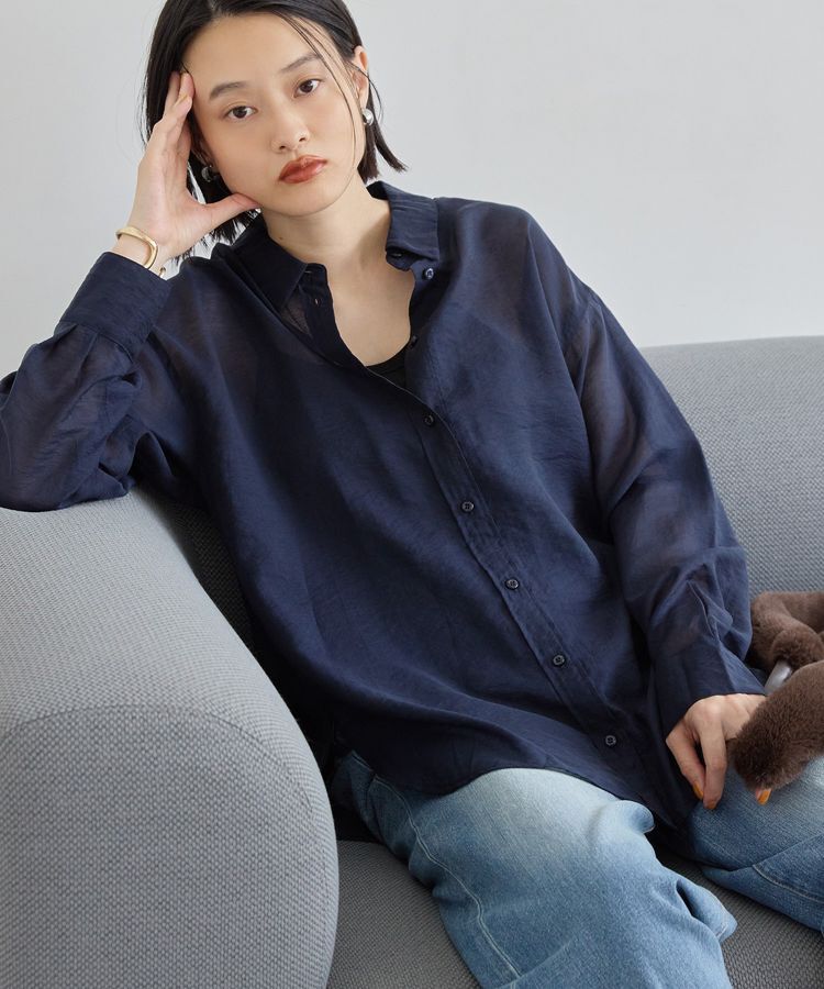 AMERICAN HOLIC「ラスターシアーシャツ」|シャツ・ブラウス|