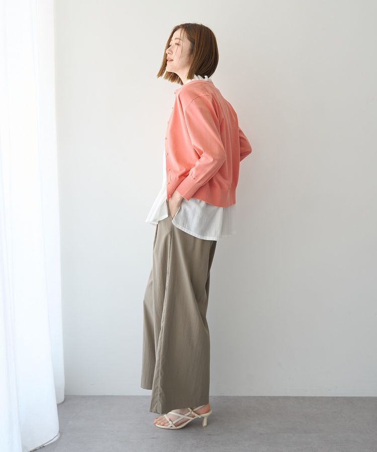 YECCA VECCA「＜洗濯機洗い可＞マシンウォッシャブルカーディガン②」|カーディガン|