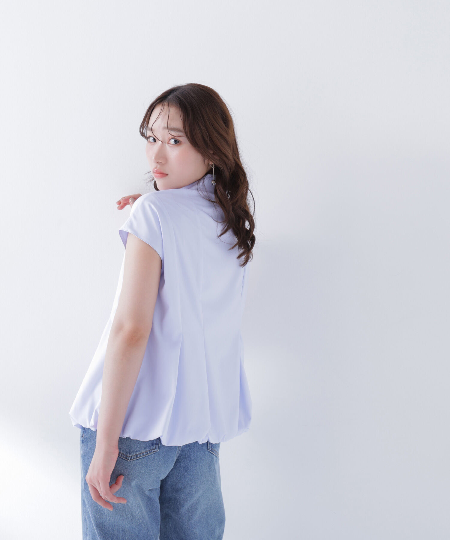  「バルーンヘムシャツ」|シャツ・ブラウス|