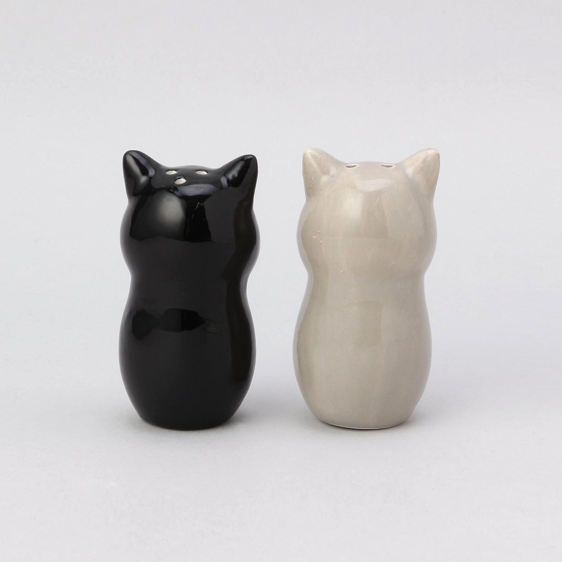212 KITCHEN STORE「キャットセラミック SPセット グレー&クロ」|食器・キッチングッズ|