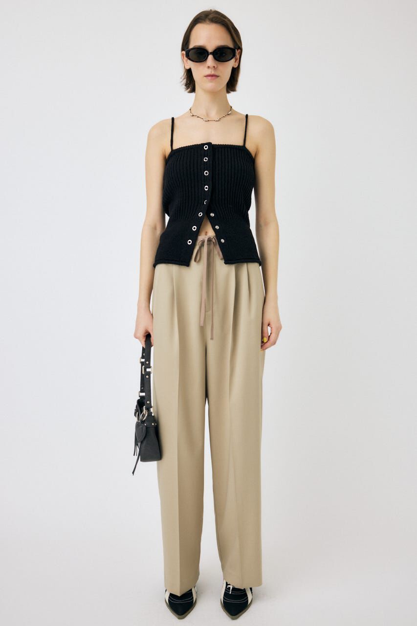 MOUSSY「TUCK トラウザーズ」|その他|