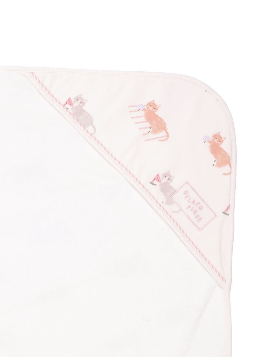 GELATO PIQUE KIDS & BABY「【KIDS】シーサイドキャット柄ブランケット」|ブランケット|