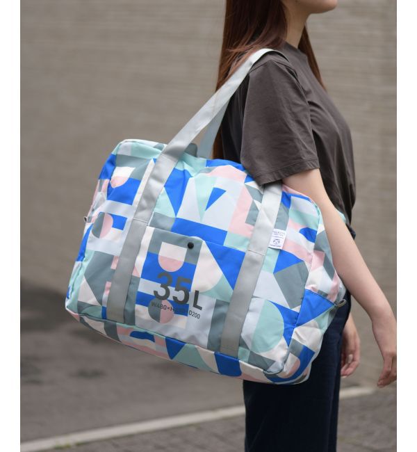 MILESTO「MILESTO&times;PAPIERTIGRE ポケッタブルボストン 35L」|ボストンバッグ|