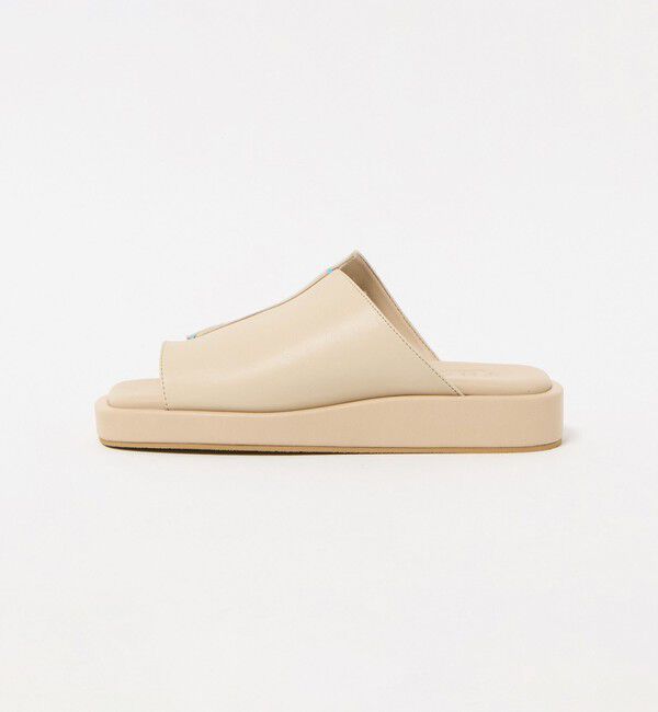 BEAUTY&YOUTH UNITED ARROWS「＜THAJA＞コンビ カバートング スライダー サンダル」|サンダル|NATURAL