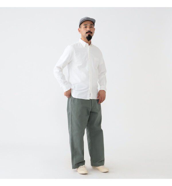 BEAMS PLUS「オックスフォード ボタンダウン シャツ」|シャツ・ブラウス|
