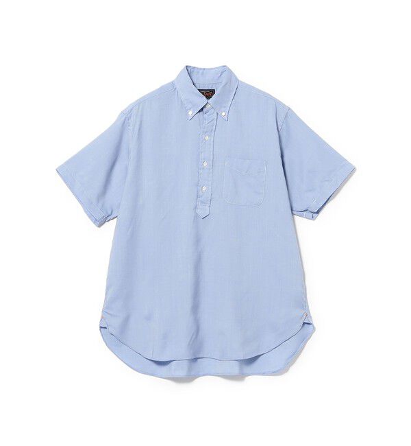 BEAMS PLUS「B.D. Pullover Classic-fit Washable Wool Oxford」|シャツ・ブラウス|