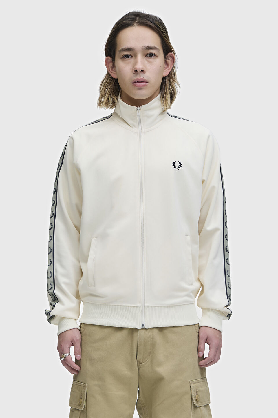 FRED PERRY 「Contrast Tape Track Jacket」|ブルゾン・スタジャン|