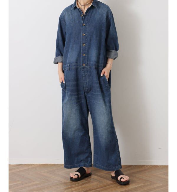 予約》8OZデニムテーパーオールインワン（journal standard luxe
