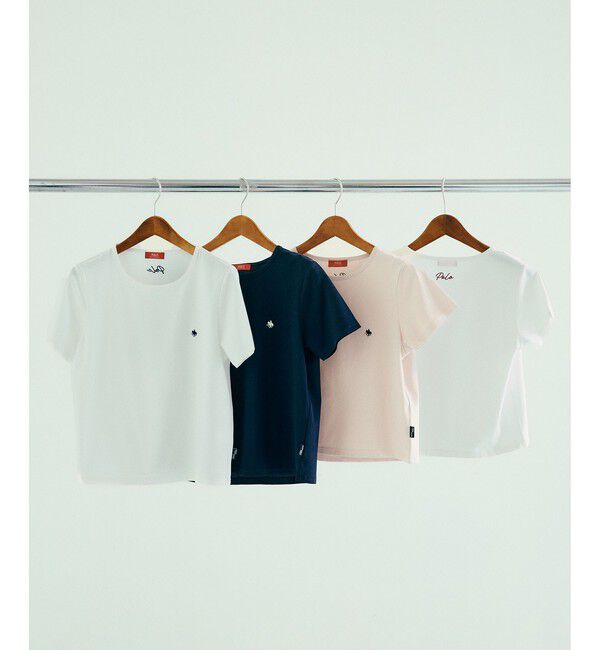 VIS「【POLO BCS】VIS別注刺しゅうコンパクトTシャツ/一部WEB限定カラー」|Tシャツ・カットソー|