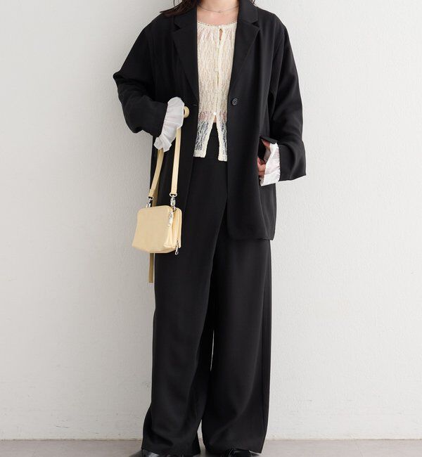  「【セットアップ対応/S.Mサイズ展開】B シャンブレーラップスラックス」|その他|