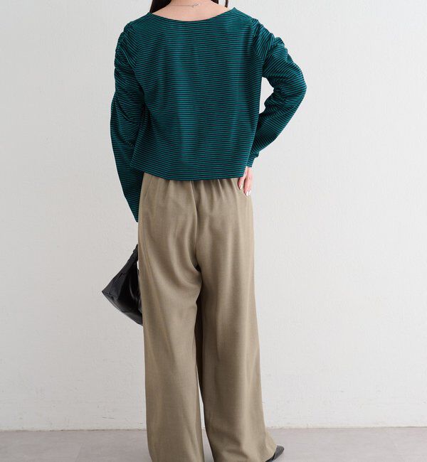  「【セットアップ対応/S.Mサイズ展開】B シャンブレーラップスラックス」|その他|