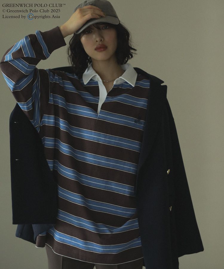 Green Parks「GREENWICH POLO CLUB(TM)ポロシャツ」|Tシャツ・カットソー|Brown