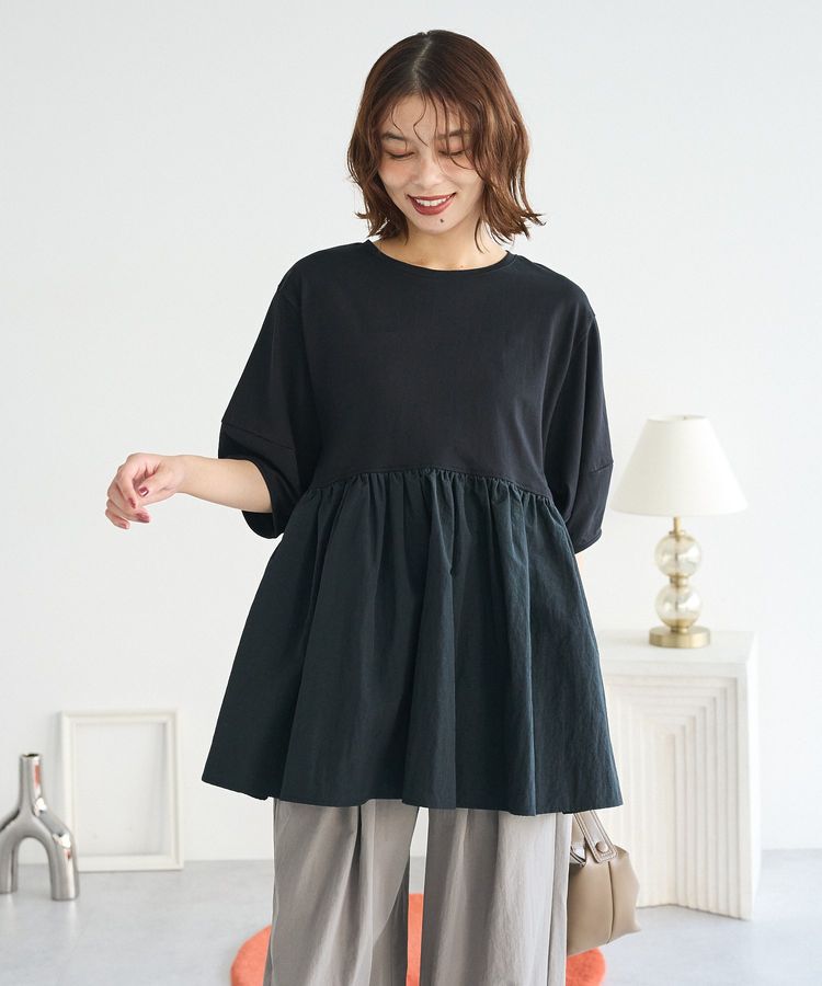 Green Parks「・ELENCARE DUE ハイブリットTEE」|Tシャツ・カットソー|