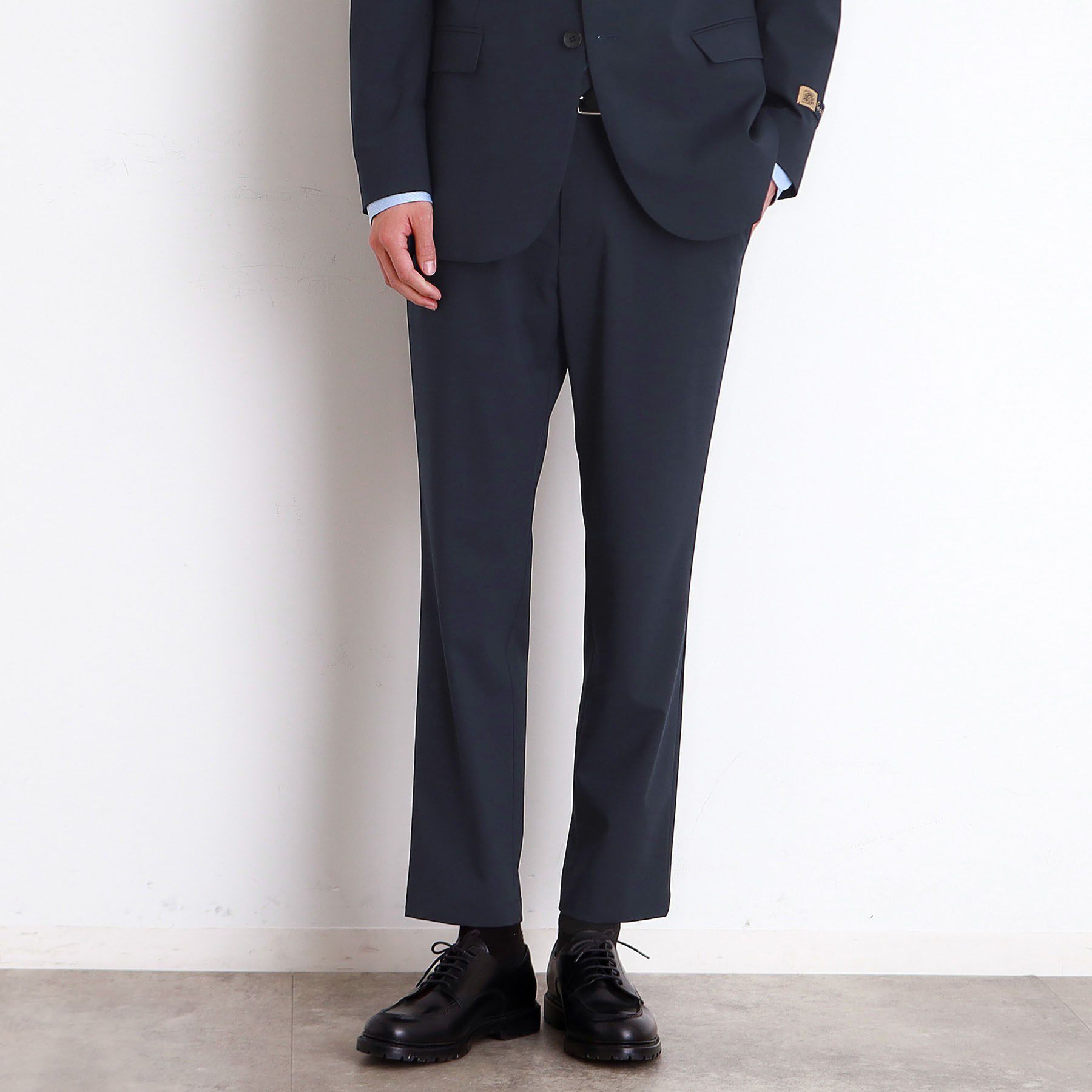 THE SHOP TK「CARREMANスラックス セットアップ可/洗濯機OK」|その他|ネイビー(094)