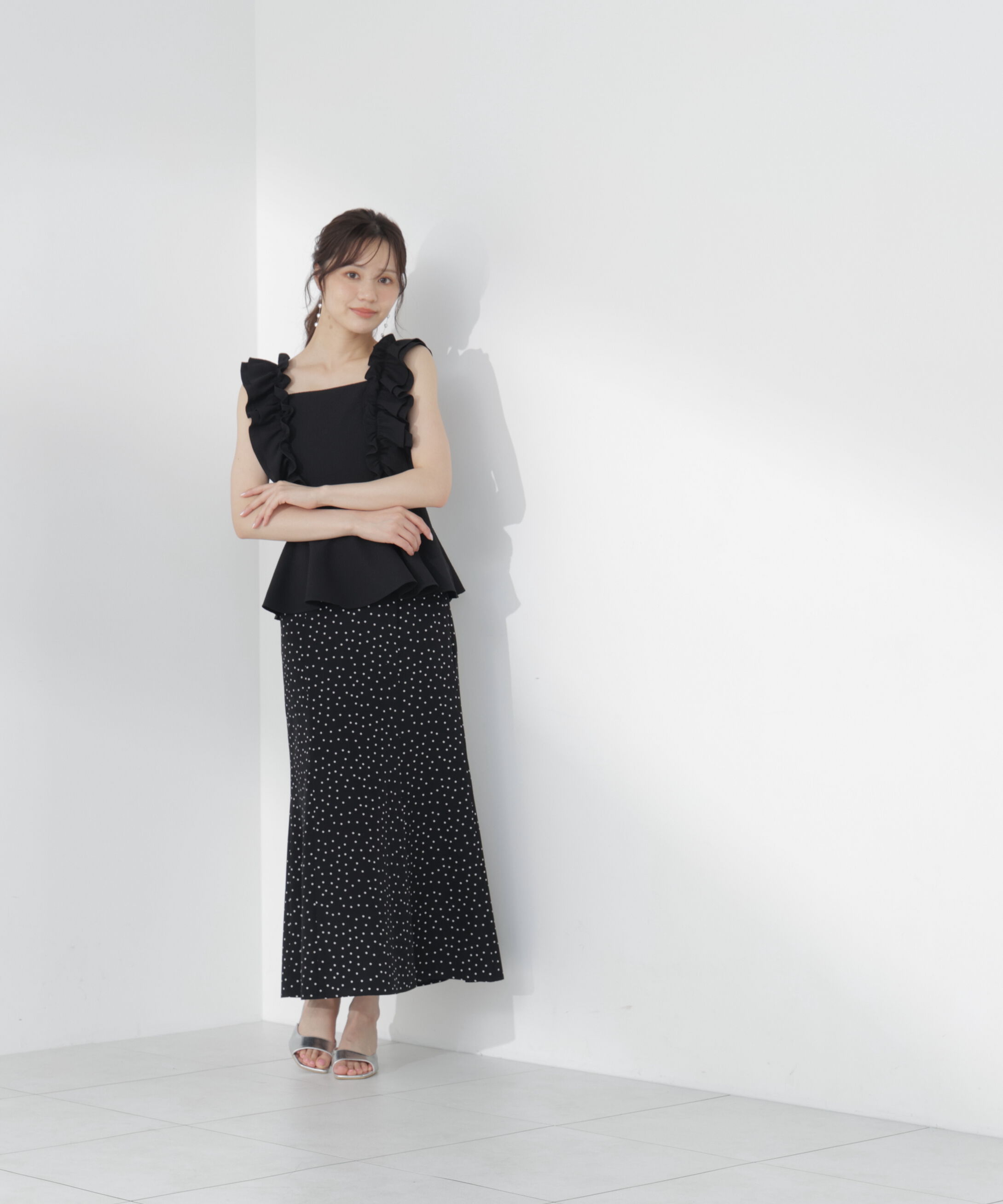 PROPORTION BODY DRESSING「フリルブラウス　26SS」|シャツ・ブラウス|