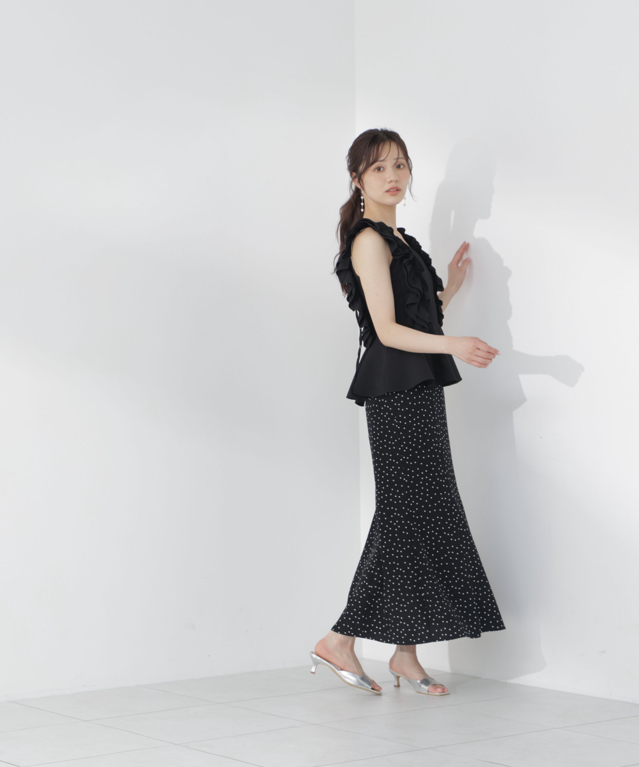 PROPORTION BODY DRESSING「フリルブラウス　26SS」|シャツ・ブラウス|