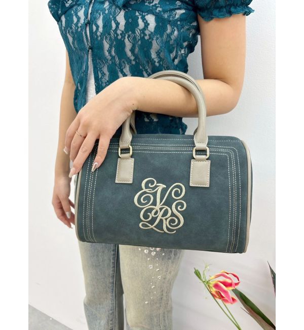EVRIS「エンブレムステッチボストンBAG」|ボストンバッグ|