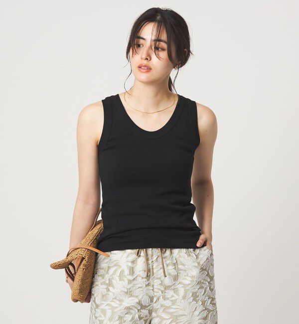 UNITED ARROWS green label relaxing「＜gicipi＞VANADIO タンクトップ」|タンクトップ|BLACK