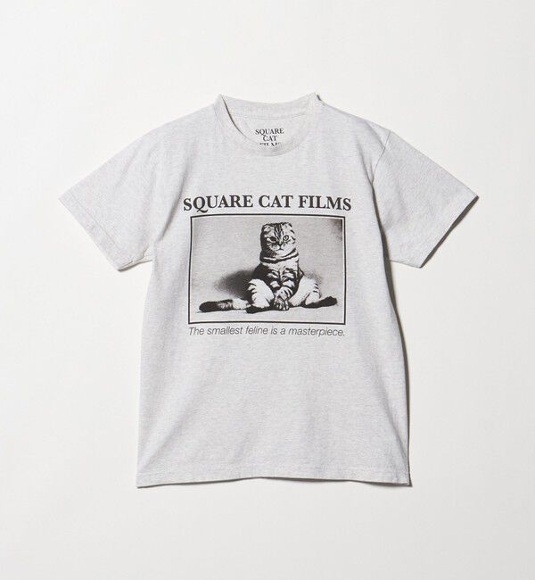 UNITED ARROWS green label relaxing「【別注】＜SQUARE CATFILMS＞フォトプリント Tシャツ」|Tシャツ・カットソー|