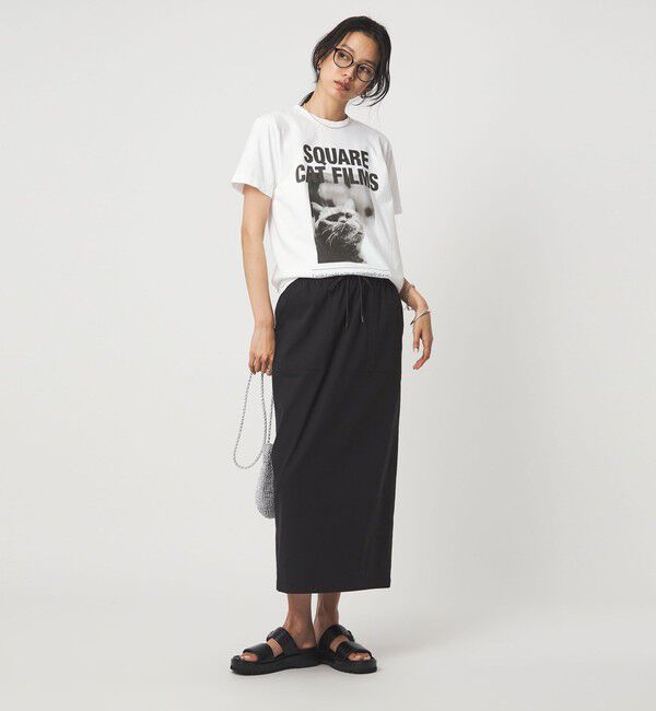 UNITED ARROWS green label relaxing「【別注】＜SQUARE CATFILMS＞フォトプリント Tシャツ」|Tシャツ・カットソー|