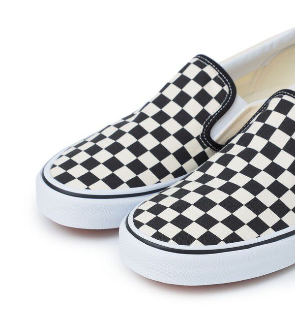 SHIPS any「VANS: CLASSIC SLIP-ON CHECKER チェック スリッポン」|スリッポン|