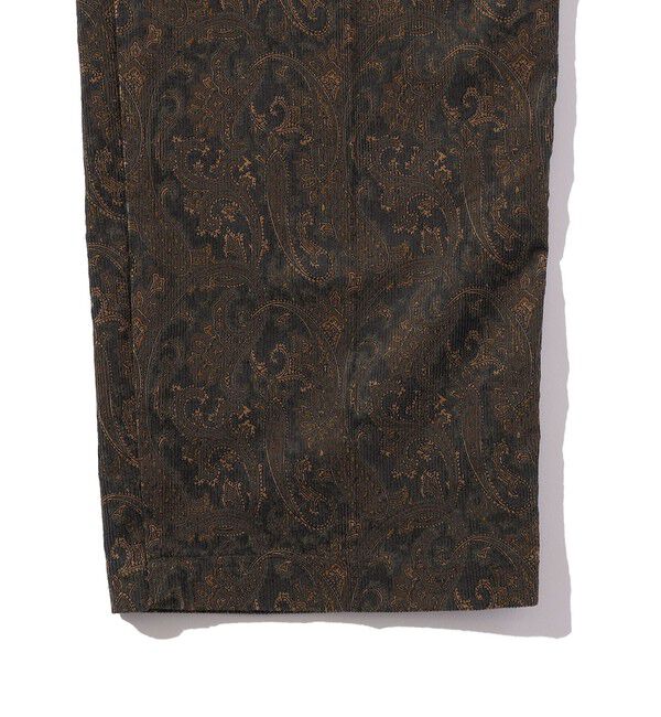 SHIPS「Southwick:〈セットアップ対応〉Gate Label プリント コーデュロイ スラックス」|スラックス|