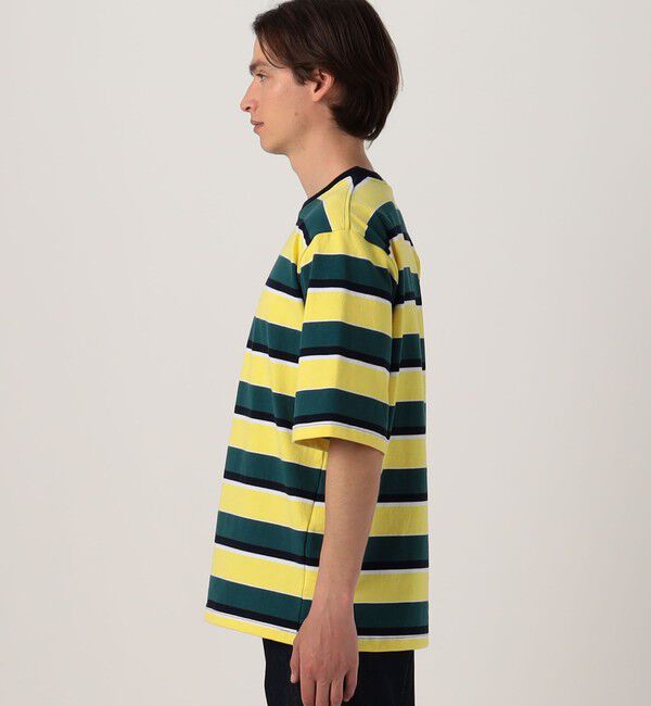 TOMORROWLAND MENS「【別注】BARBARIAN コットンボーダー ハーフスリーブ クルーネックカットソー」|Tシャツ・カットソー|