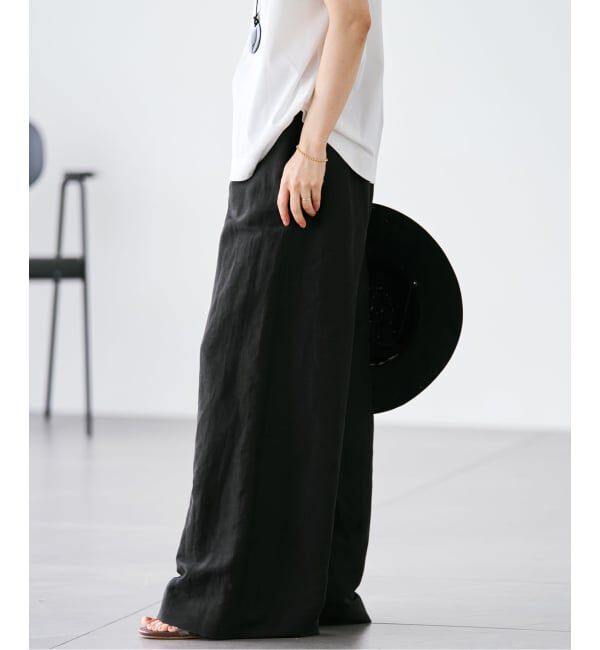 Plage「《予約》Linen Mix Wide パンツ」|その他|