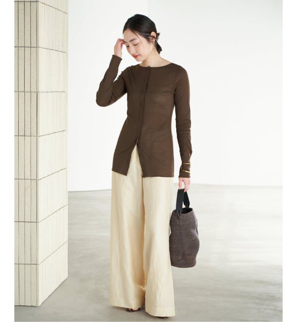 Plage「《予約》Linen Mix Wide パンツ」|その他|