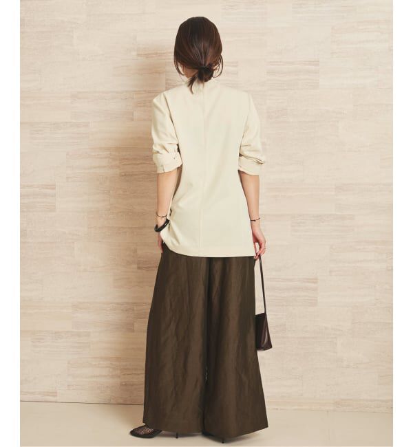 Plage「《予約》Linen Mix Wide パンツ」|その他|