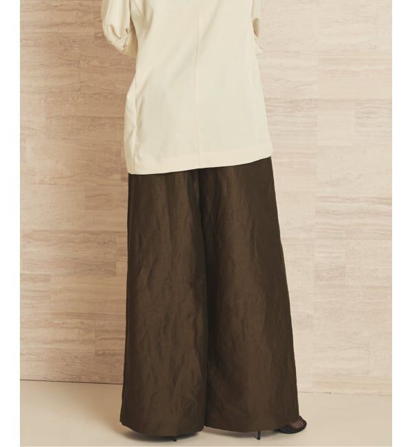 Plage「《予約》Linen Mix Wide パンツ」|その他|