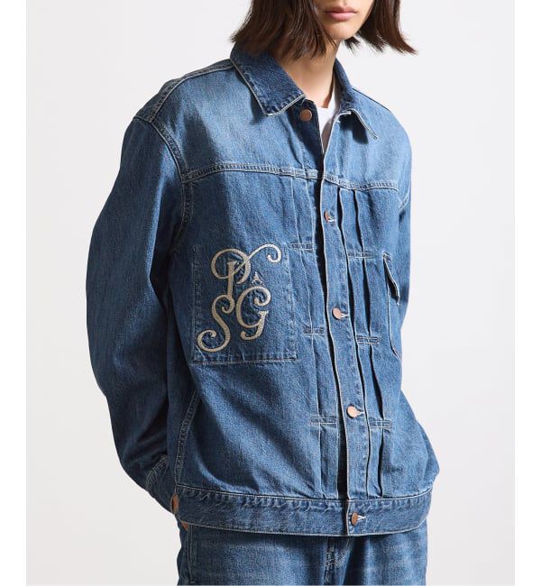 Paris Saint-Germain「【Paris Saint-Germain / パリ・サン＝ジェルマン】 JP JAPAN Denim Jaket」|デニムジャケット|ブルー