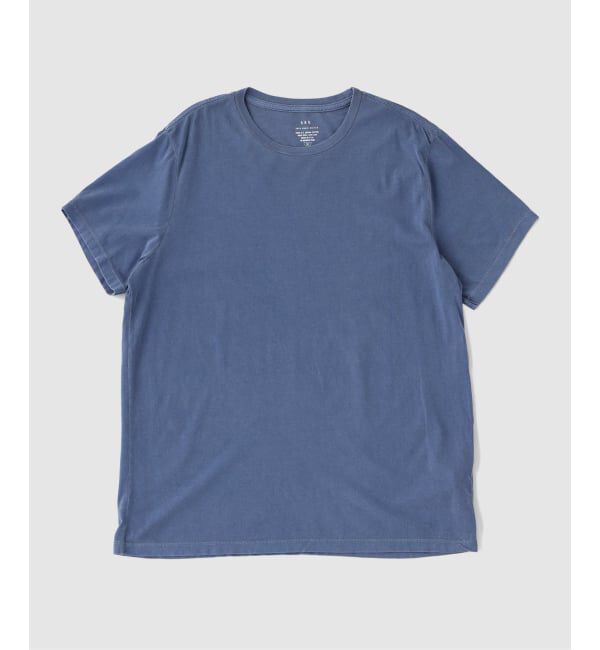JOURNAL STANDARD「SAVE KHAKI UNITED / セーブ カーキ ユナイテッド スーピマ ジャージー Tシャツ」|Tシャツ・カットソー|ネイビー B