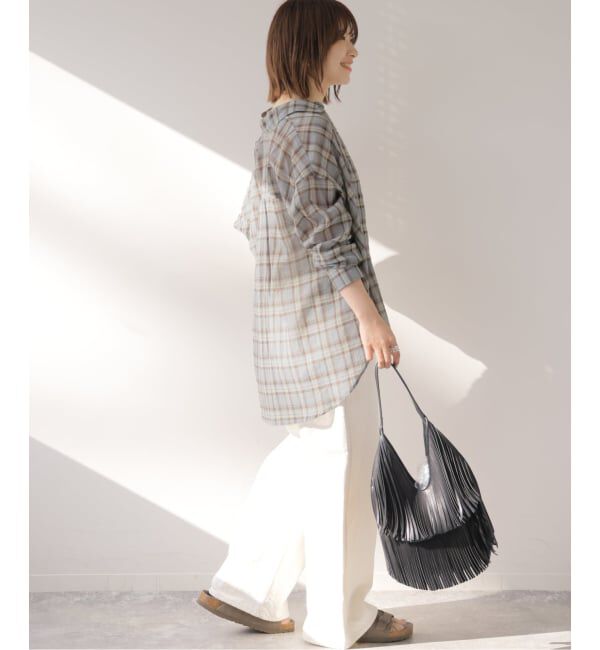 JOURNAL STANDARD relume「《予約》コットンチェックワッシャーシャツ」|シャツ・ブラウス|