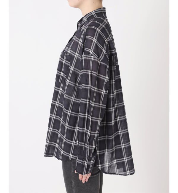 JOURNAL STANDARD relume「《予約》コットンチェックワッシャーシャツ」|シャツ・ブラウス|